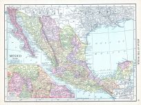 Mexico, World Atlas 1913